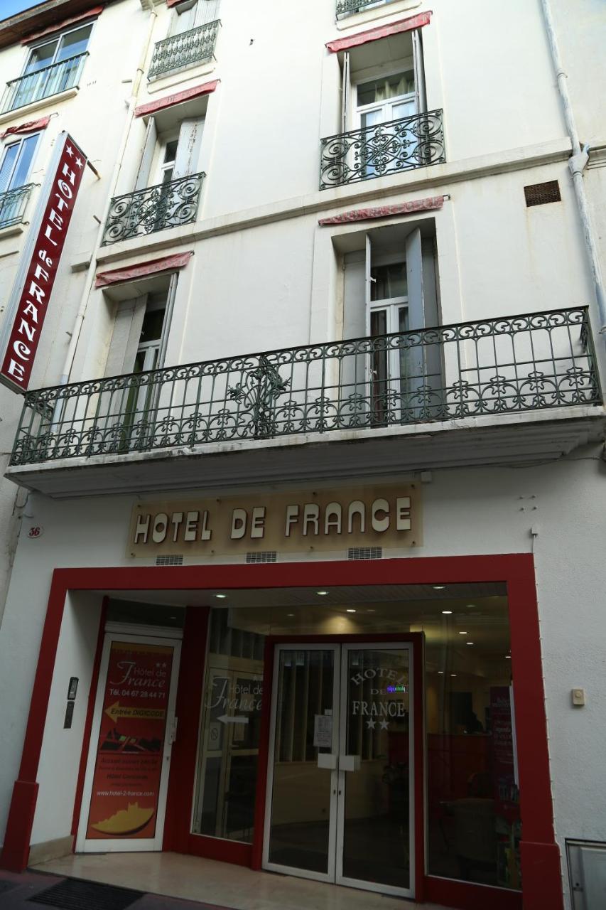 Hotel De France Béziers Eksteriør bilde